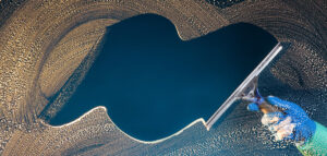 Streifenfreie Fenster